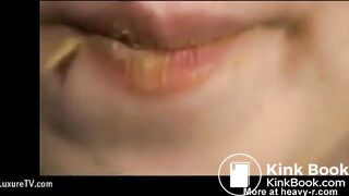 Scat Japanese Teen - Asian slut punished by her man