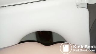 Wife on the toilet
