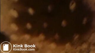 Woman shitting a very liquid diarrhea in the shower