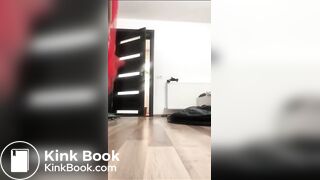 Blonde Girl shit smear