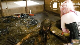 Lyndra Lynn and Betty's Cowshed Domination