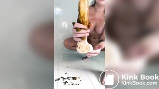 FS Shitty Dildo Handjob