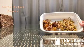 Naked cooking Orange Chicken and shitting