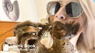 I chew and smear shit, nausea