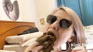 I chew and smear shit, nausea