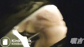 Toilet voyeur heavy poop