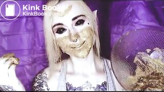 REAL golden scat from hairy ELF