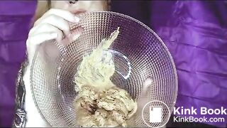 REAL golden scat from hairy ELF