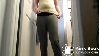 Redhead fart and shit