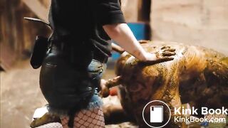 Dung-Prison-pegging-and-fucking-in-cowshit