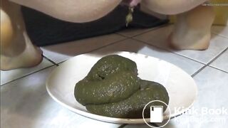 digested spinach