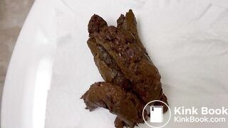 August Four Loads on Toilet Seat!