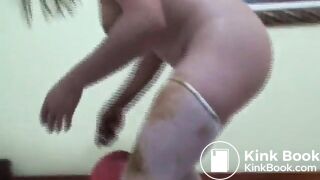 Scat-Lesbians-Are-Performing-A-Dirty-Piss-And-Poo-Session-Part-2