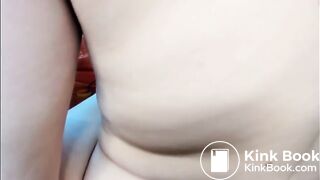 Jess accidentally shits on dildo