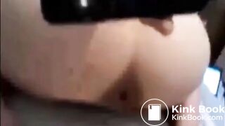 Girl shitting recording and masturbating
