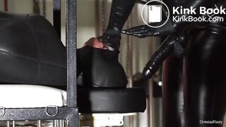 DominaNasty back in black trailer