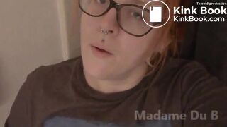 Big Ass Lady shits and talks about her Turd