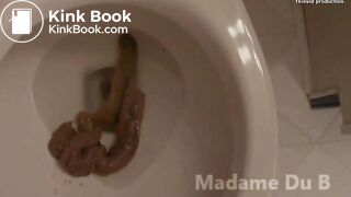 Big Ass Lady shits and talks about her Turd