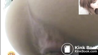 Pretty Asian Bath and Poop