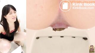 Struggling to poop in the toilet