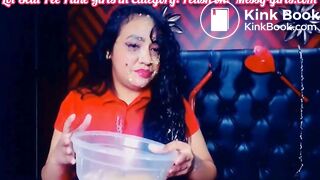 Hot cam teen drink her scat pee puke vomit shit poo