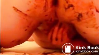 Fat girl shit masturbation