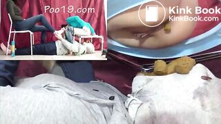 Eat female shit and massage your feet!