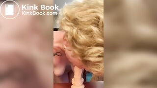 Dirty slut anal and licking shitty dildo - ThisVidcom