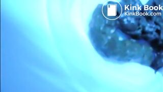 Hot milf shit and piss in the bathtube