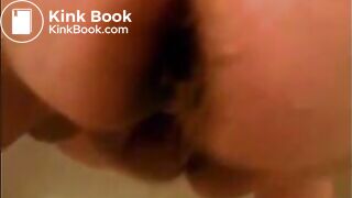 Mature woman shitting diarrhea closeup