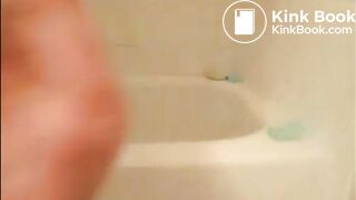 Fat woman shitting diarrhea on the floor