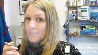 Big shit from a skinny girl