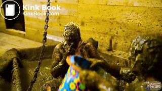 Nights out with Betty and Lyndra - showered with cowshit