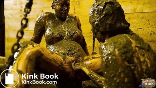 Nights out with Betty and Lyndra - showered with cowshit