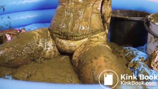 Lyndra Lynn waifu in diapers - with lots of cowshit