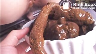 CLASSIC Jap enema clip HUGE load EU