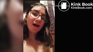 teen-girl-eating-her-shit