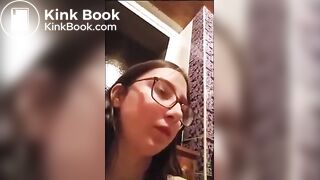 teen-girl-eating-her-shit