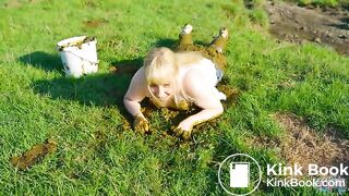 Collecting Cow Dung - Playing with cowshit on the cow pasture