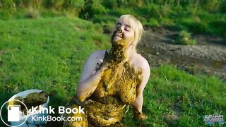 Collecting Cow Dung - Playing with cowshit on the cow pasture