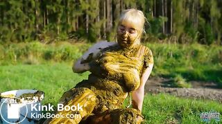 Collecting Cow Dung - Playing with cowshit on the cow pasture