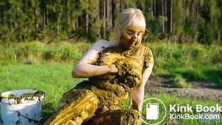 Collecting Cow Dung - Playing with cowshit on the cow pasture