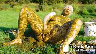 Collecting Cow Dung - Playing with cowshit on the cow pasture