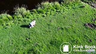 Collecting Cow Dung - Playing with cowshit on the cow pasture