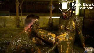 Dirty Nylon Fun in cowshit