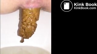 Short clip long turd of shit