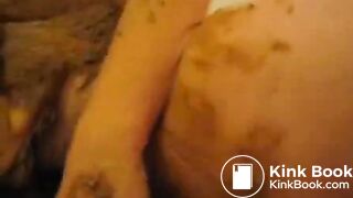 Extremely hot scat fuck