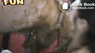 Asian-slut-HoneyBee-licks-a-dirty-asshole-and-cock