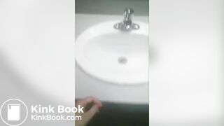 Teacher shitting on her break