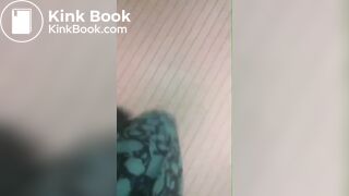 Teacher shitting on her break